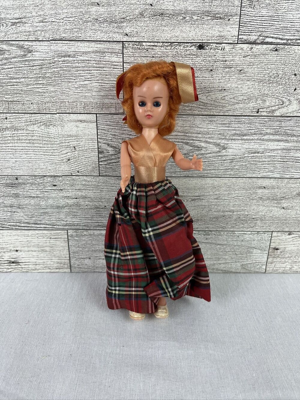 7.5” Vintage "Miss Scotland" International Doll Hard Plastic Made In Japan